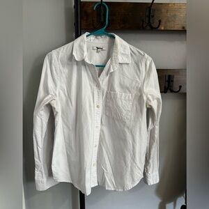 (3 for $15) Madewell White Button up size small